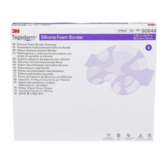 3M Tegaderm Silicone Foam Dressing, 7-1/4 x 8-3/4 Inch