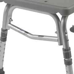drive Aluminum Knocked Down Bath Transfer Bench, 17½ – 21½ Inch Seat Height