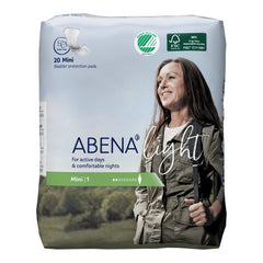 Abena Light Mini Bladder Control Pad, 8½-Inch Length