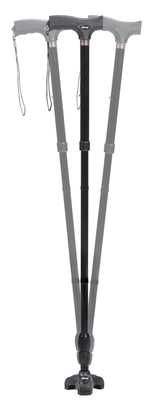Flex-N-Go Aluminum Folding Cane, 32½ – 39½ Inch Height