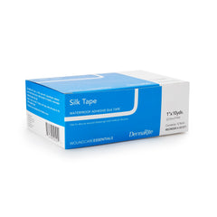 Silk Tape Silk-Like Cloth Medical Tape, 1 Inch x 10 Yard, White