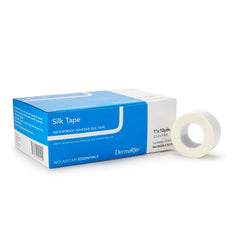 Silk Tape Silk-Like Cloth Medical Tape, 1 Inch x 10 Yard, White