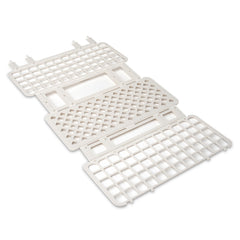 Heathrow Scientific Test Tube Rack, 24.5 x 10.5 x 6.3 Centimeter