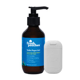 Fresh Peaches® Toilet Paper Gel Starter Set, Gray