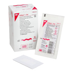 3M Medipore +Pad Soft Cloth Dressings, 2-3/8 x 4 Inch, White