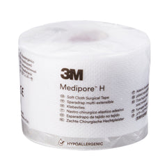 3M Medipore H Cloth Medical Tape, 2 Inch x 10 Yard, White