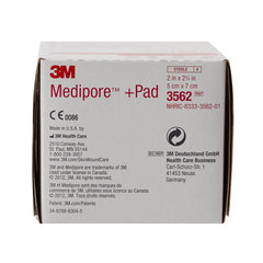 3M Medipore Sterile Adhesive Dressings, 2 x 2-3/4 Inch