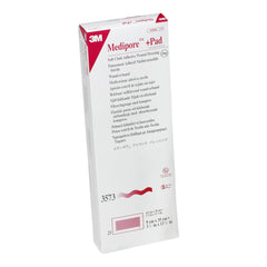 3M Medipore + Pad Soft Cloth Adhesive Dressing, 3½ x 13¾ Inch