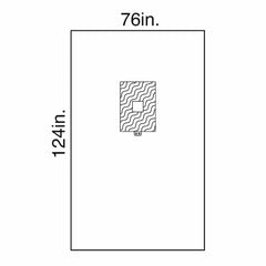 Halyard Sterile Minor Procedure Surgical Drape, 76 W x 124 L Inch
