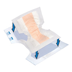 Tranquility® Top Liner® Added Absorbency Incontinence Booster Pad, 13½ x 21½ Inch