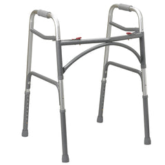 drive Aluminum Bariatric Dual Release Walker, 32 – 39 Inch Height
