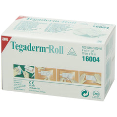 3M Tegaderm Transparent Film Dressing Roll, 4 Inch x 11 Yard