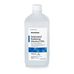 McKesson Antiseptic Isopropyl Alcohol 32 oz. Bottle Topical Liquid 70% Strength