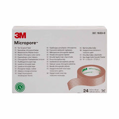 3M Micropore Paper Medical Tape, 1/2 Inch x 10 Yard, Tan