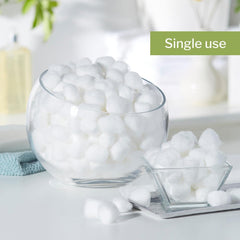 McKesson Cotton Balls, Non-Sterile, Maximum Absorbency, Medium, 2000 Count, 1 Pack