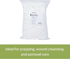 McKesson Cotton Balls, Non-Sterile, Maximum Absorbency, Medium, 2000 Count, 1 Pack