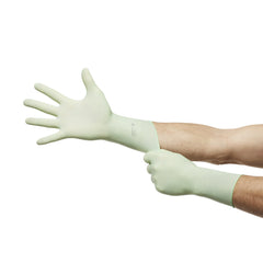 Gammex® Non-Latex PI Green Polyisoprene Surgical Glove, Size 7, Light Green