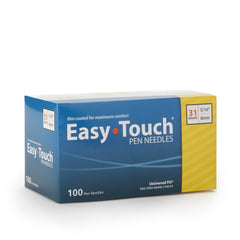 EasyTouch Insulin Pen Needle, 31 Gauge, 5/16-Inch Length