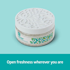 Medline Naturally Fresh Odor Eliminator Gel Beads, Neutral Scent with Eucalyptus & Clove, Air Freshener for Home, 8 oz. Ja