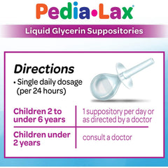Pedia-Lax® Glycerin Laxative