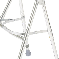drive Hemi Aluminum Side Step Folding Walker, 29½ – 37 Inch Height