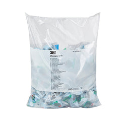 3M Micropore S Silicone Medical Tape, 1 Inch x 1-1/2 Yard, Blue