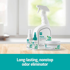 Medline Naturally Fresh Odor Eliminator Gel Beads, Neutral Scent with Eucalyptus & Clove, Air Freshener for Home, 8 oz. Ja