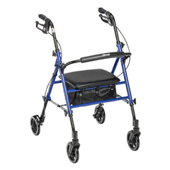 drive 4 Wheel Rollator, Blue