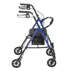 drive 4 Wheel Rollator, Blue