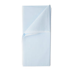 Graham Medical Blue / White Flat Stretcher Sheet, 40 x 90 Inch