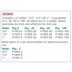 3pp® Buddy Loops® Left or Right Finger Wrap Splint, One Size Fits Most