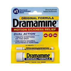 Dramamine® Dimenhydrinate Nausea Relief