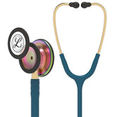 3M Littmann Classic III Monitoring Stethoscope, Rainbow-Finish, Caribbean Blue, 27 Inch Tube
