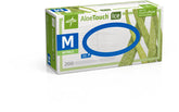 Medline AloeTouch Ice Nitrile Exam Gloves, 200 Count, Medium,