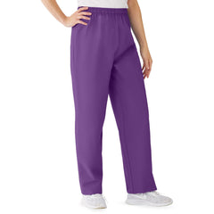 PANT,SCRUB,ELASTIC,TAPERED,PURPLE,M