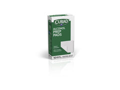 PAD,PREP,ALCOHOL,CURAD,STERILE,2PLY,50CT