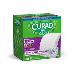 PAD,GAUZE,4X4,25CT