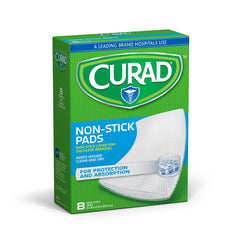 PAD,NON-STICK,CURAD,8X3,ST,8/BX,12BX