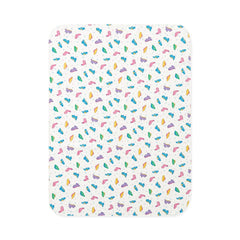 BLANKET,BABY,100% CTN,DINO PRNT,30X40