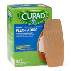 BANDAGE,ADHESVE,FABRIC,2"X4",ST,LF,1EA