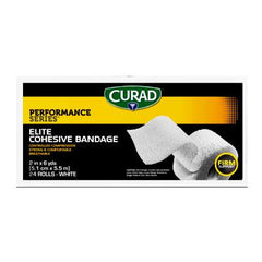 BANDAGE,COHESIVE,ATHLETIC,WHITE,2X6YD