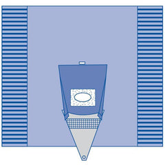 Ultragard Craniotomy Drape w/Pouch