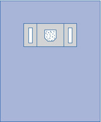 Eye Drape w/Incise and Pouch