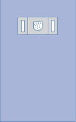 Full-Body Eye Drape w/Incise and Pouch