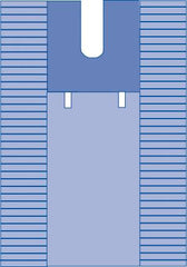 PACK,SHOULDER II,DRAPE,8/CS