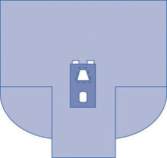 Laparoscopy Drape w/Gussets