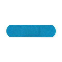 BANDAGE,ADH,FABRIC,3/4"X3",BLUE,MET DET