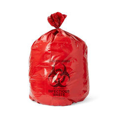 LINER,RED, PRINT,31X43,35 GAL,3 MIL,FLAT