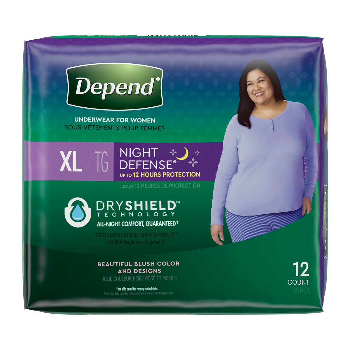 Depend® Night Defense® Maximum Absorbent Underwear, Extra Large