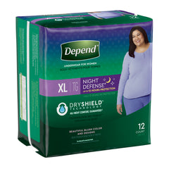 Depend® Night Defense® Maximum Absorbent Underwear, Extra Large